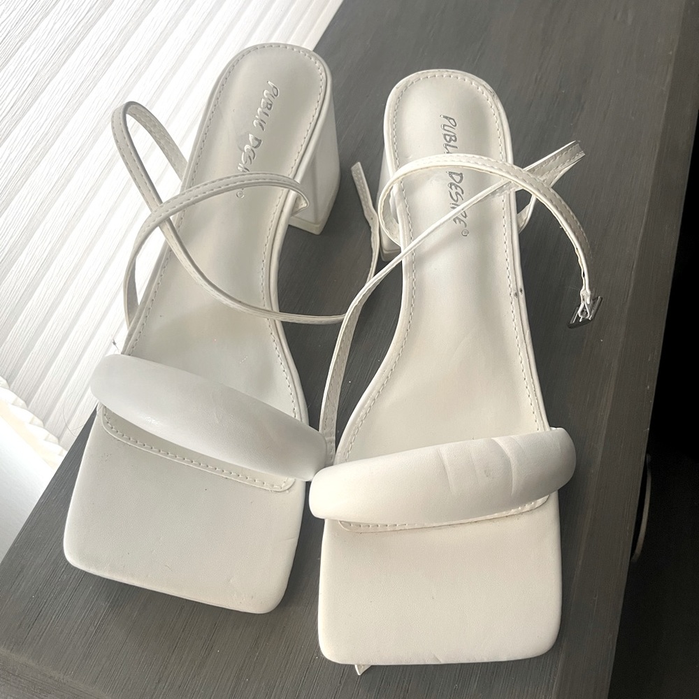 Dolls Kill White Heels